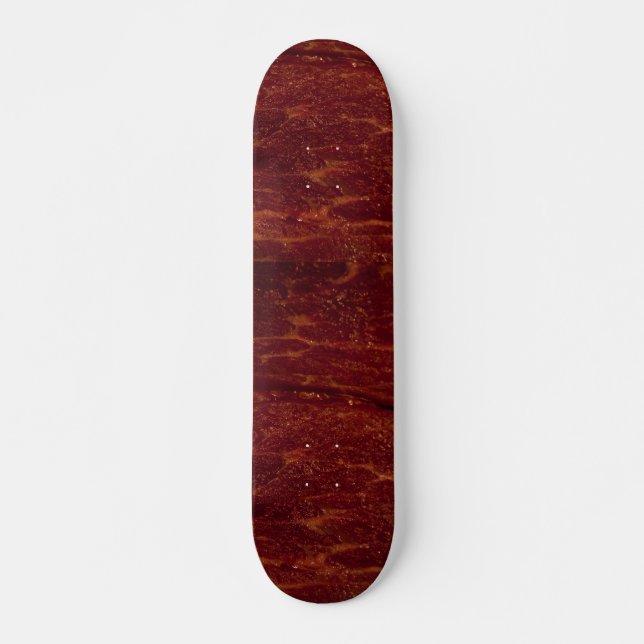 Rått kött skateboard bräda 21,5 cm (Framsida)
