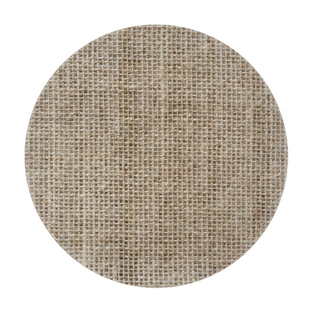 Rått Linen: Naturlig texturerad struktur. (Framsidan)