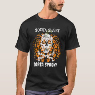 Rätt Söt Rätt Skum Katt Skalle Jack O' Lantern T Shirt