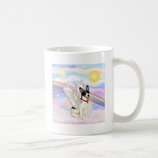Rått Terrier Ängel Kaffemugg (Höger)