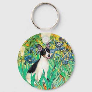 Rått Terrier - Iris Nyckelring