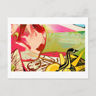 Rått vykort för experiment