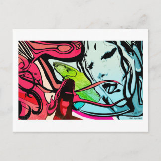 Rått vykort för experiment