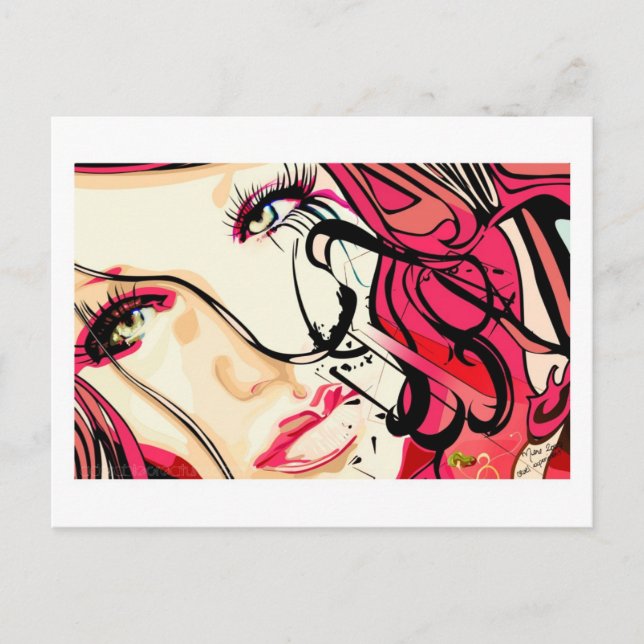 Rått vykort för experiment (Framsida)