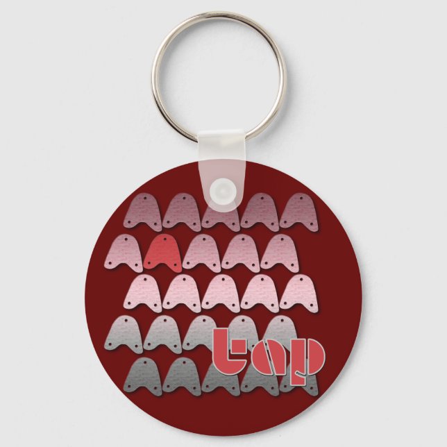 Råtta-a-tat Taps Nyckelring (Framsida)