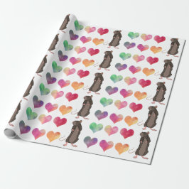 Råtta Älskare Wrapping Papprare Presentpapper
