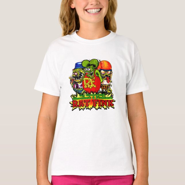 råtta fink hett roten t shirt (Framsida)