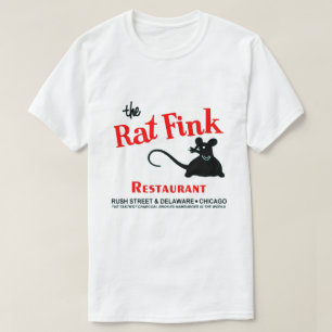 Råtta Fink Restaurant, Rush Street, Chicago, IL T Shirt