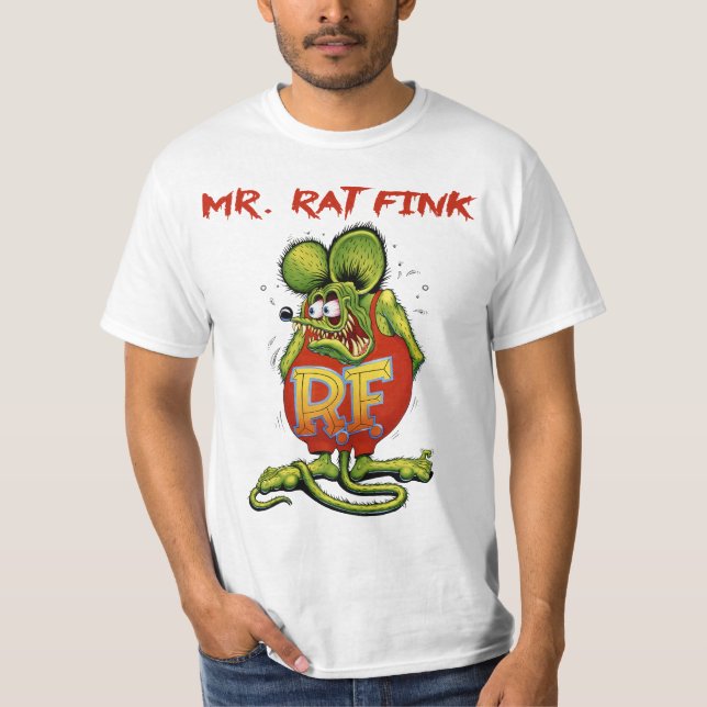 Råtta Fink T Shirt (Framsida)