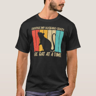 Råtta för kvinnor flickor Mouse Pet Rodent Råtta T Shirt