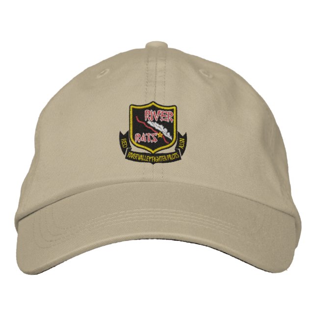 RÅTTA Golf Hat Broderad Keps (Framsida)