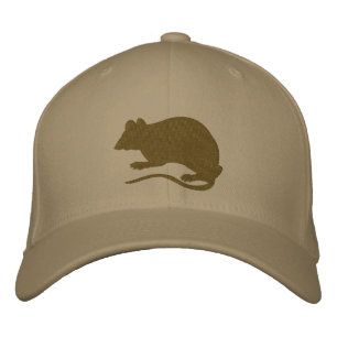 RÅTTA hat Broderad Keps