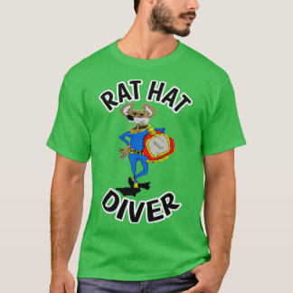 Råtta Hat Diver T Shirt