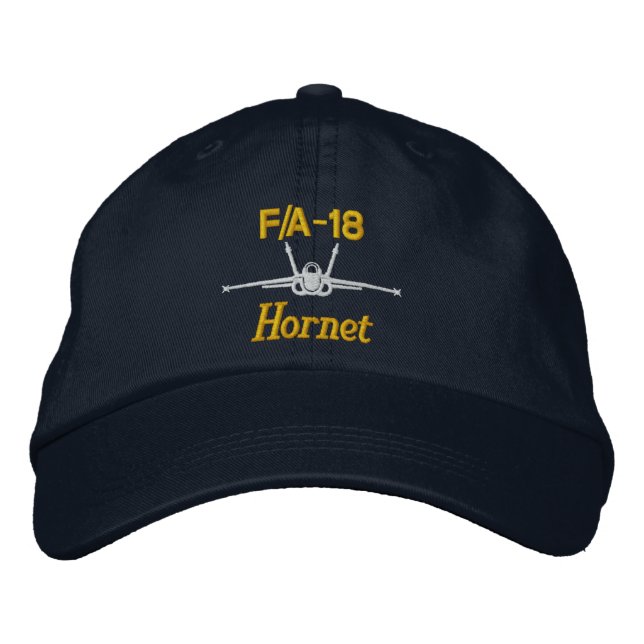 RÅTTA Hornet Golf Hat Broderad Keps (Framsida)