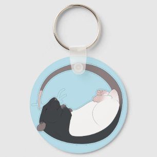Råtta Keychain M01-C01-V01 Nyckelring