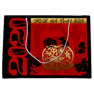 Råtta Kinesisk anpassningsbar, nyårsdag för zodiac