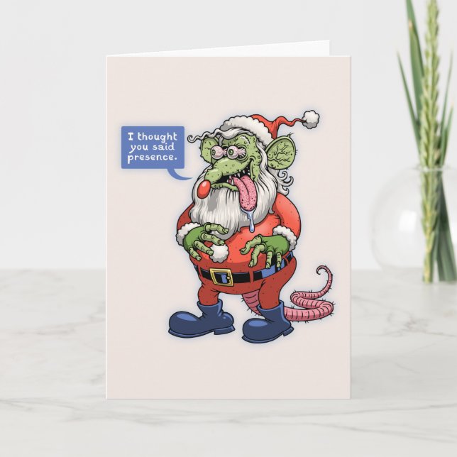 Råtta Kringle Helgkort (Framsida)