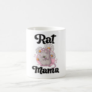 Råtta Mamma ger Råtta ägare Råtta Djurälskare Kaffemugg