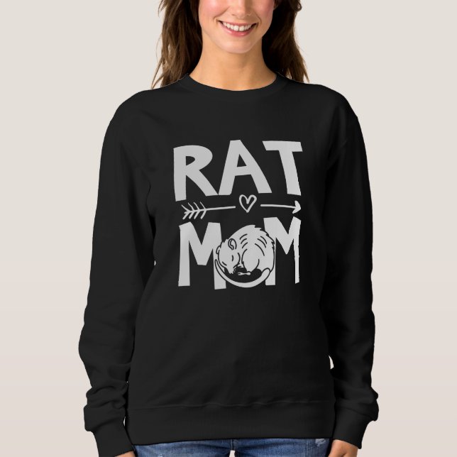 Råtta Mamma T Shirt (Framsida)