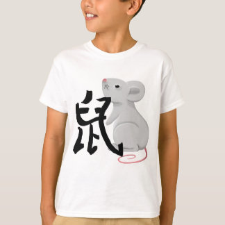 råtta med teckenet t-shirt