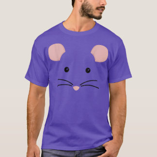 Råtta Mouse Ansikte Costume Halloween påstår att j T Shirt
