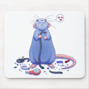Råtta n binder Mousepad Musmatta