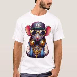RÅTTA-NYC STIL 4 T SHIRT