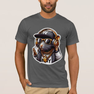 RÅTTA-NYC STIL T SHIRT