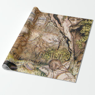 Råtta och Mole har en picknick - Arthur Rackham Presentpapper