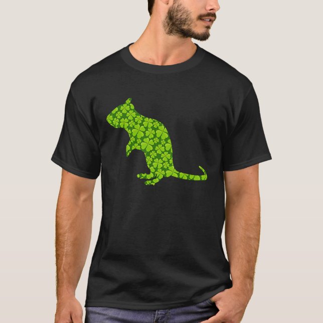 Råtta Owner St patricks day C Saint Paddys T Shirt (Framsida)