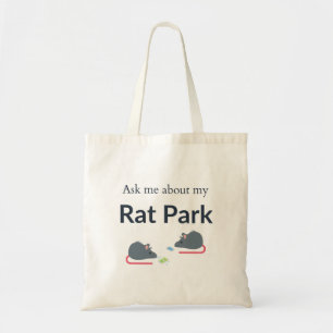 Råtta Park Tote Tygkasse