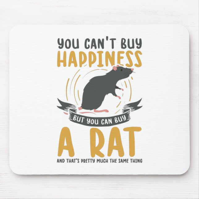 Råtta Pet | Rodent Home Råtta Animals Gift Musmatta (Framsidan)