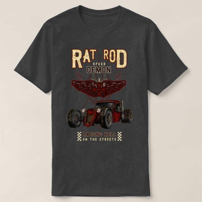 Råtta Rod T Shirt (Design framsida)