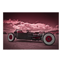 Råtta Rod vid Bonneville Poster