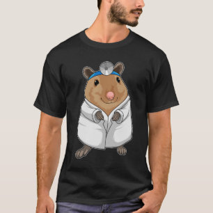 Råtta som Doktor med Doktor jackar T Shirt
