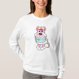 Råtta som sjuksköterska med box t shirt