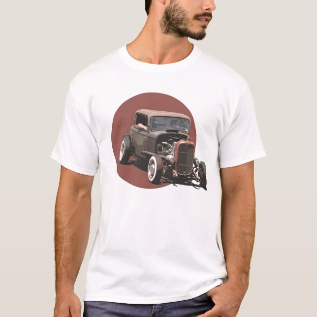 Råtta Stång för 34 Coupe T Shirt (Framsida)