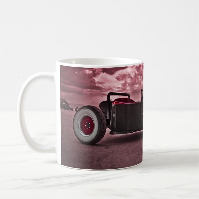 Råtta Stång på Bonneville Kaffemugg (Vänster)