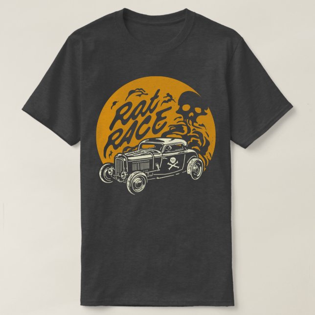RÅTTA TÄVLING T SHIRT (Design framsida)