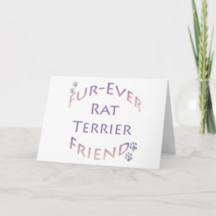 Råtta Terrier Furever Friends Kort