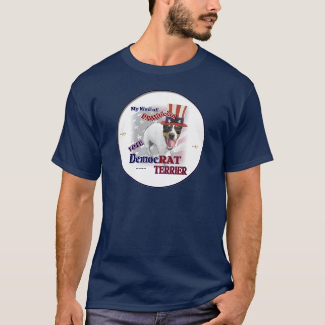 RÅTTA TERRIER-gåvor T-shirt (Framsida)