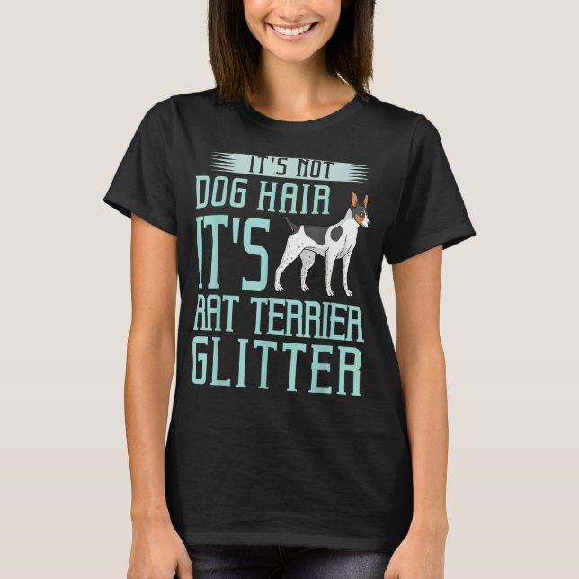 Råtta Terrier Hund Gift Puppies Owner Älskare T Shirt (Framsida)
