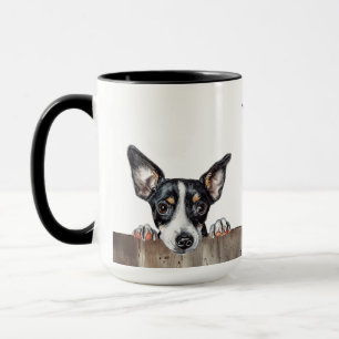Råtta Terrier Hund Mugg