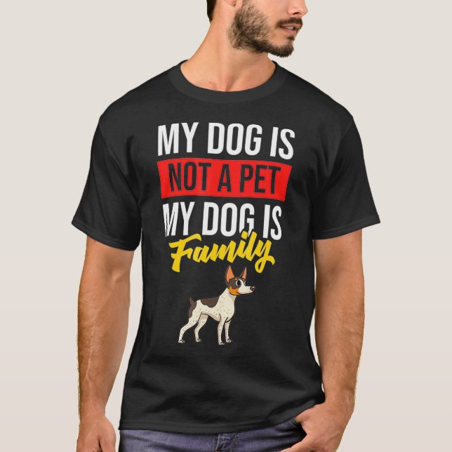 Råtta Terrier Hund Puppies Owner Älskare _15 T Shirt (Framsida)