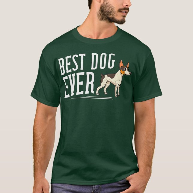 Råtta Terrier Hund Puppies Owner Älskare _31 T Shirt (Framsida)