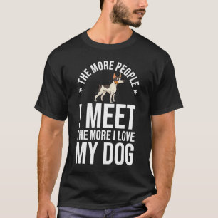 Råtta Terrier Hund Puppies Owner Älskare T Shirt