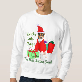 Råtta Terrier-julklappar Sweatshirt
