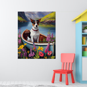 Råtta Terrier på en Paddle: En kristen Äventyr Poster
