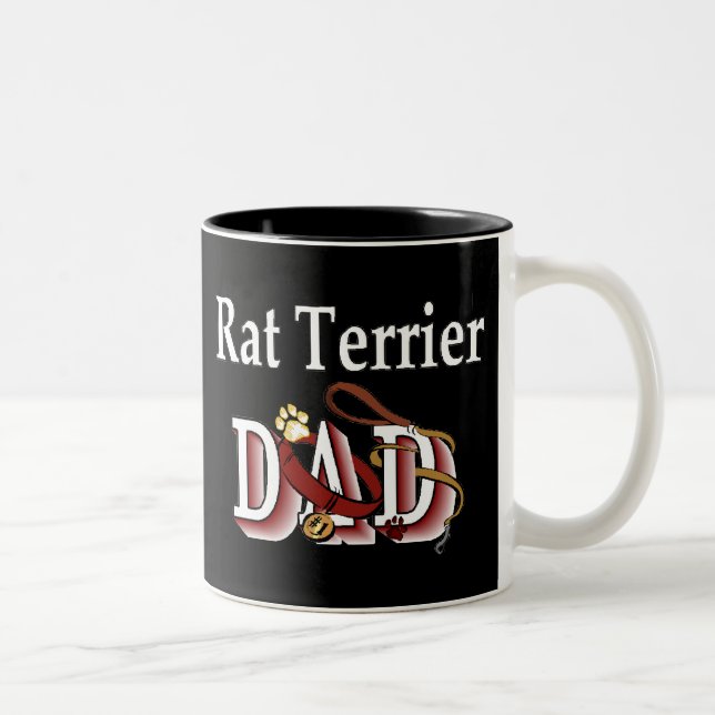 Råtta Terrier Pappa Mugg (Höger)