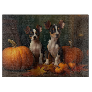 Råtta Terrier Puppy Autumn Delight Pumpkin